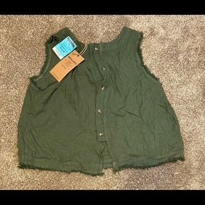 Olive Button Up Jacket
